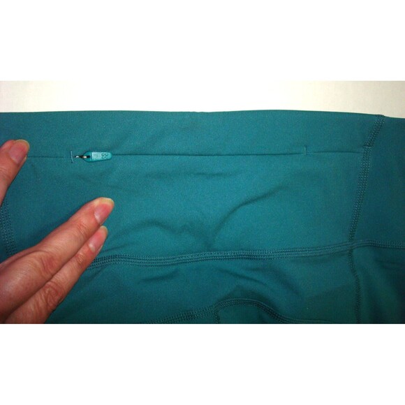NWT Sweaty Betty Power Leggings M US Dark Aqua Blue Teal Green Run Workout 27 Ne - Picture 7 of 11